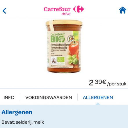  - allergenen