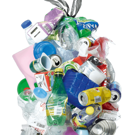  - crash nieuwe blauwe zak 