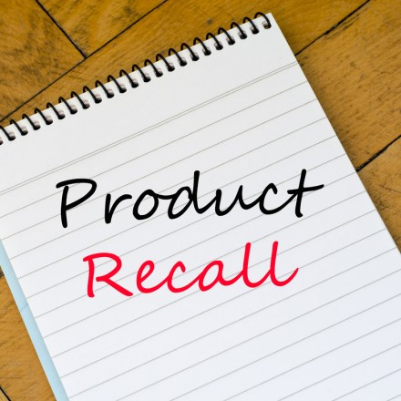  - product recall