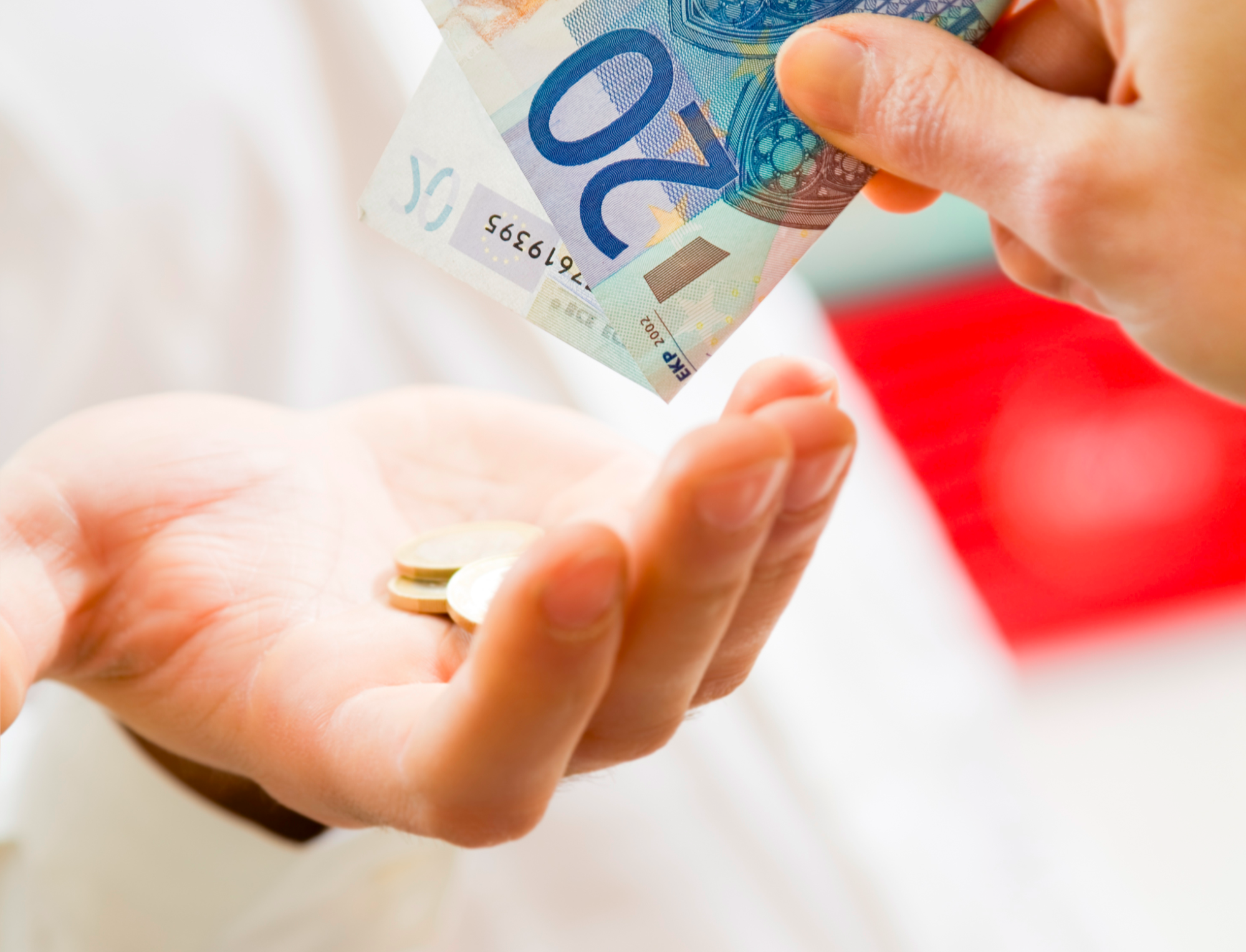 euro supermarkt wisselen